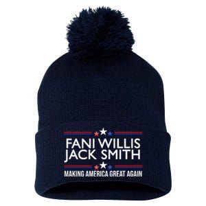 Fani Willis Jack Smith MAGA Pom Pom 12in Knit Beanie