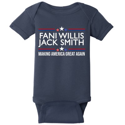Fani Willis Jack Smith MAGA Baby Bodysuit