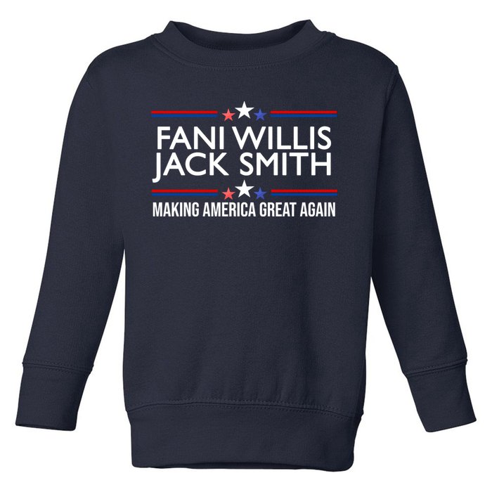 Fani Willis Jack Smith MAGA Toddler Sweatshirt