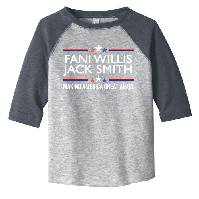 Fani Willis Jack Smith MAGA Toddler Fine Jersey T-Shirt