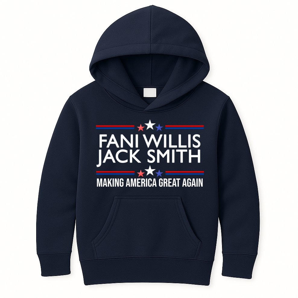 Fani Willis Jack Smith MAGA Kids Hoodie