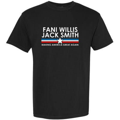 Fani Willis Jack Smith For President 2024 Garment-Dyed Heavyweight T-Shirt