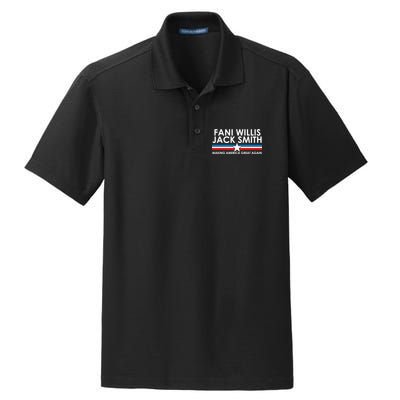 Fani Willis Jack Smith For President 2024 Dry Zone Grid Polo