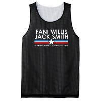 Fani Willis Jack Smith For President 2024 Mesh Reversible Basketball Jersey Tank