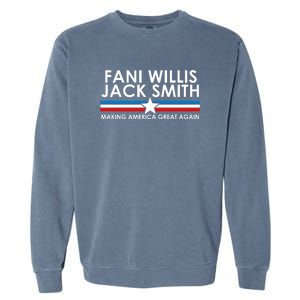 Fani Willis Jack Smith For President 2024 Garment-Dyed Sweatshirt