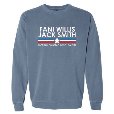 Fani Willis Jack Smith For President 2024 Garment-Dyed Sweatshirt