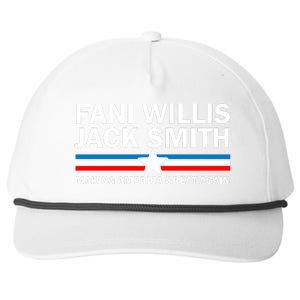 Fani Willis Jack Smith For President 2024 Snapback Five-Panel Rope Hat