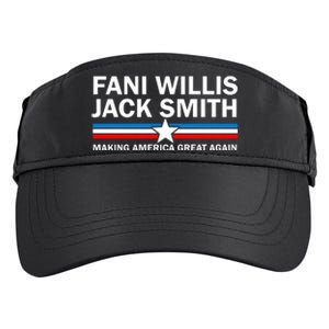 Fani Willis Jack Smith For President 2024 Adult Drive Performance Visor