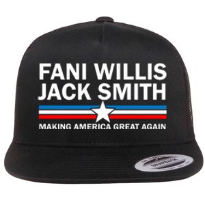 Fani Willis Jack Smith For President 2024 Flat Bill Trucker Hat