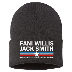 Fani Willis Jack Smith For President 2024 Sustainable Knit Beanie