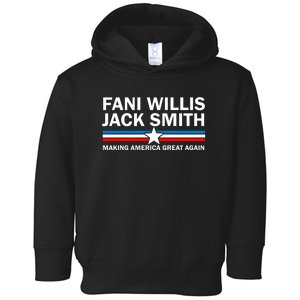 Fani Willis Jack Smith For President 2024 Toddler Hoodie