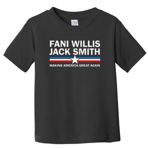 Fani Willis Jack Smith For President 2024 Toddler T-Shirt