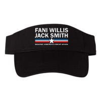 Fani Willis Jack Smith For President 2024 Valucap Bio-Washed Visor