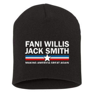 Fani Willis Jack Smith For President 2024 Short Acrylic Beanie