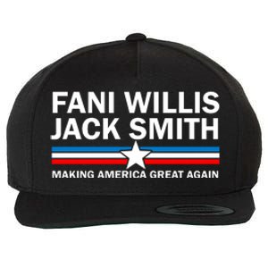 Fani Willis Jack Smith For President 2024 Wool Snapback Cap