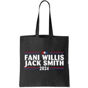 Fani Willis Jack Smith For President 2024 Tote Bag