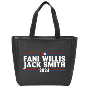 Fani Willis Jack Smith For President 2024 Zip Tote Bag