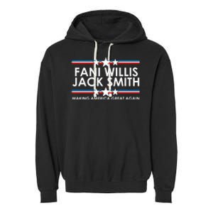 Fani WIllis Jack Smith Making America Great Again Garment-Dyed Fleece Hoodie