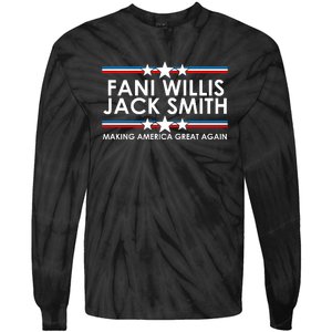 Fani WIllis Jack Smith Making America Great Again Tie-Dye Long Sleeve Shirt