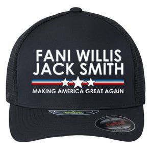 Fani WIllis Jack Smith Making America Great Again Flexfit Unipanel Trucker Cap