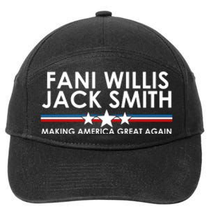 Fani WIllis Jack Smith Making America Great Again 7-Panel Snapback Hat