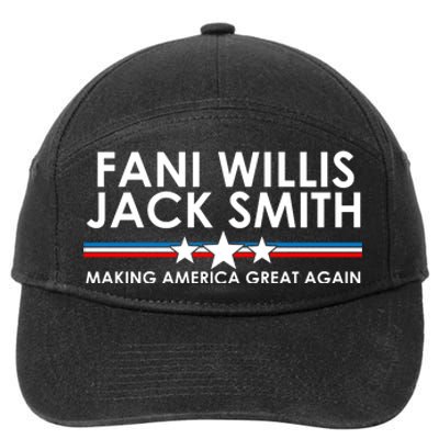 Fani WIllis Jack Smith Making America Great Again 7-Panel Snapback Hat