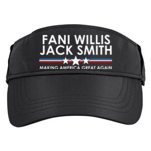 Fani WIllis Jack Smith Making America Great Again Adult Drive Performance Visor