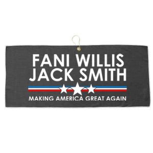 Fani WIllis Jack Smith Making America Great Again Large Microfiber Waffle Golf Towel