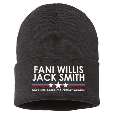 Fani WIllis Jack Smith Making America Great Again Sustainable Knit Beanie