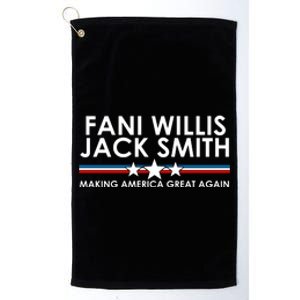 Fani WIllis Jack Smith Making America Great Again Platinum Collection Golf Towel