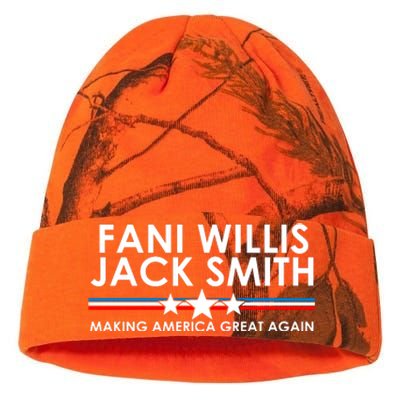 Fani WIllis Jack Smith Making America Great Again Kati Licensed 12" Camo Beanie