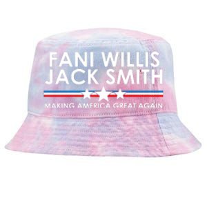 Fani WIllis Jack Smith Making America Great Again Tie-Dyed Bucket Hat