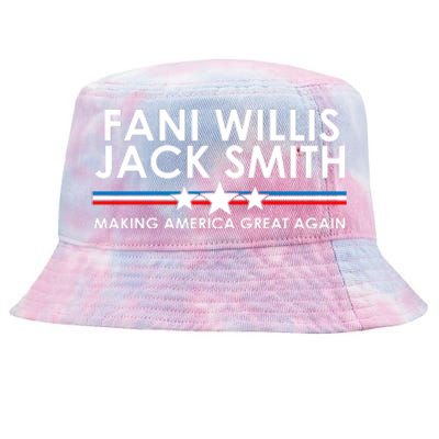 Fani WIllis Jack Smith Making America Great Again Tie-Dyed Bucket Hat