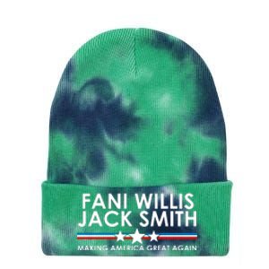 Fani WIllis Jack Smith Making America Great Again Tie Dye 12in Knit Beanie