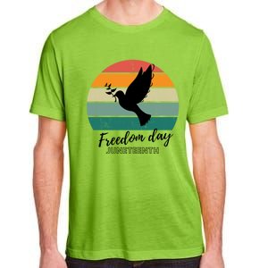 Freedom Wings: Junenth Celebration Gift Adult ChromaSoft Performance T-Shirt