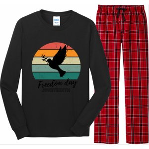 Freedom Wings: Junenth Celebration Gift Long Sleeve Pajama Set