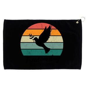 Freedom Wings: Junenth Celebration Gift Grommeted Golf Towel