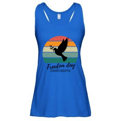 Freedom Wings: Junenth Celebration Gift Ladies Essential Flowy Tank