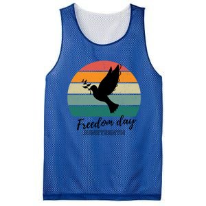 Freedom Wings: Junenth Celebration Gift Mesh Reversible Basketball Jersey Tank