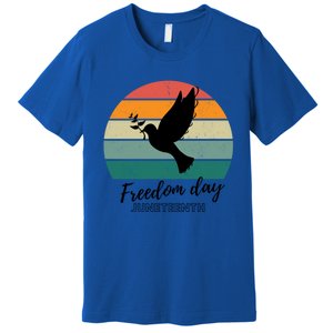 Freedom Wings: Junenth Celebration Gift Premium T-Shirt