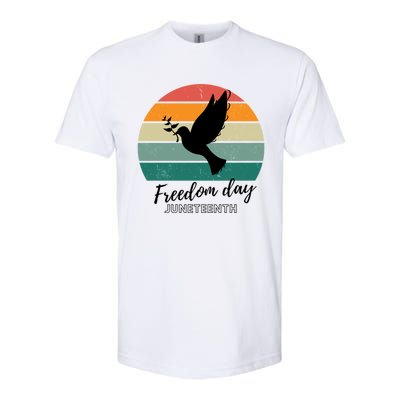 Freedom Wings: Junenth Celebration Gift Softstyle® CVC T-Shirt