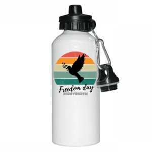 Freedom Wings: Junenth Celebration Gift Aluminum Water Bottle