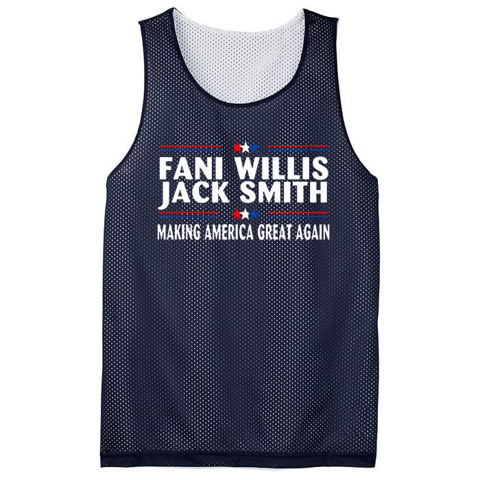 Fani WIllis Jack Smith Making America Great Again Mesh Reversible Basketball Jersey Tank