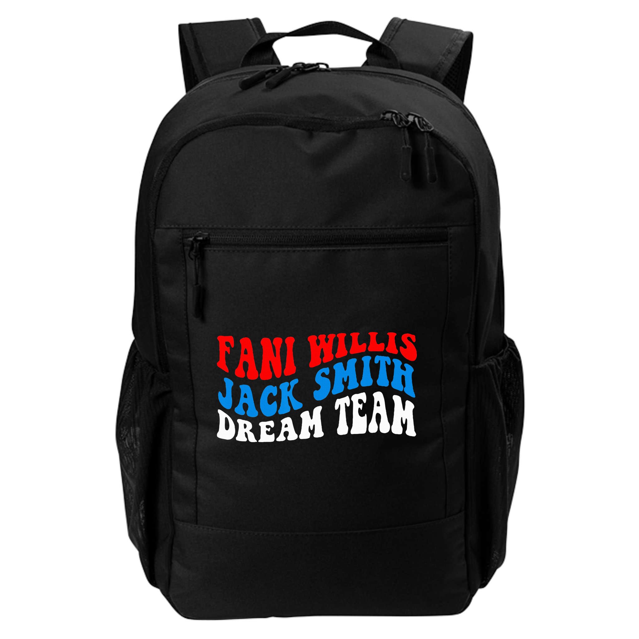 Fani Willis Jack Smith Dream Team Groovy US Flag Backpack