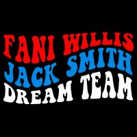 Fani Willis Jack Smith Dream Team Groovy US Flag Backpack