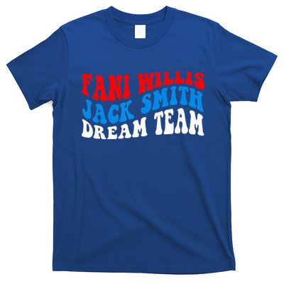 Fani Willis Jack Smith Dream Team Groovy US Flag T-Shirt