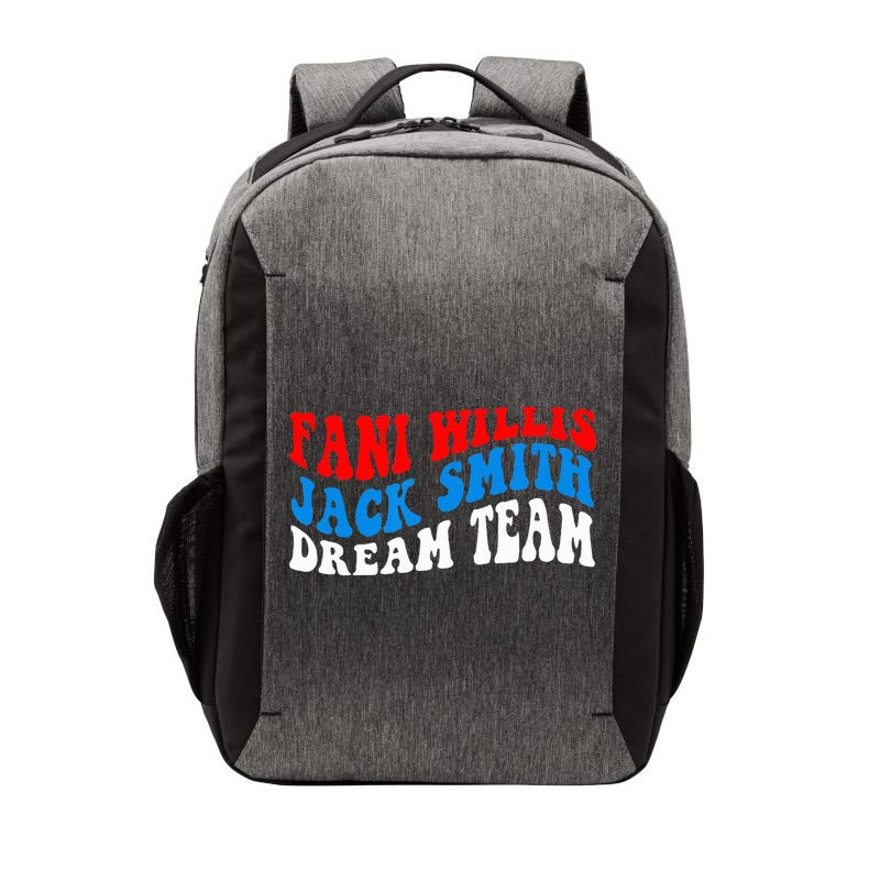Fani Willis Jack Smith Dream Team Groovy US Flag Vector Backpack