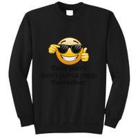Funny Weird Joke Hilarious Sarcastic Gross Poop Meme Humor Sweatshirt