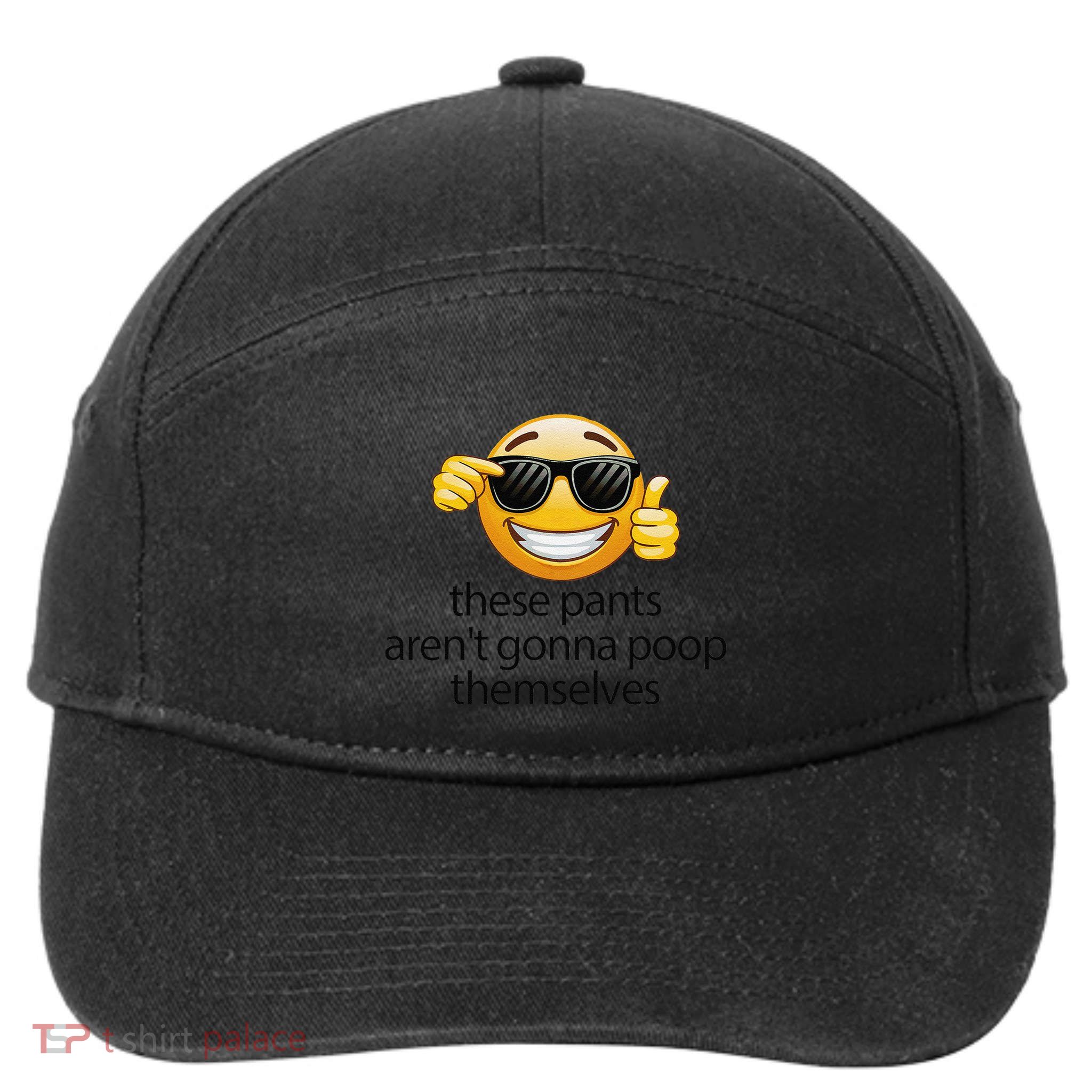 Funny Weird Joke Hilarious Sarcastic Gross Poop Meme Humor 7-Panel Snapback Hat