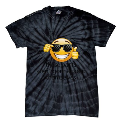 Funny Weird Joke Hilarious Sarcastic Gross Poop Meme Humor Tie-Dye T-Shirt